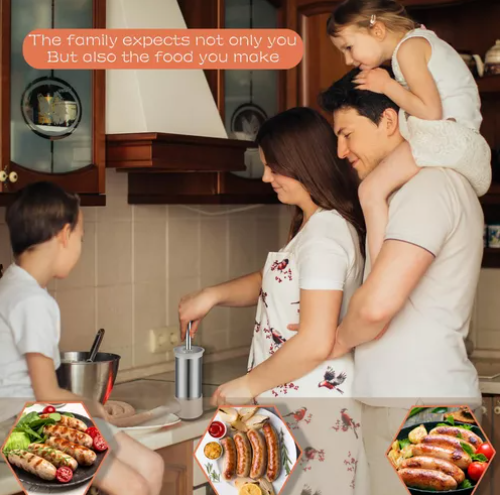 Miniatura 3 de Maquina Manual Embutidos Salchichas